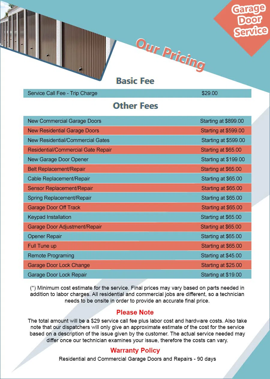 Golden Garage Door Service Denver, CO 303-502-2648